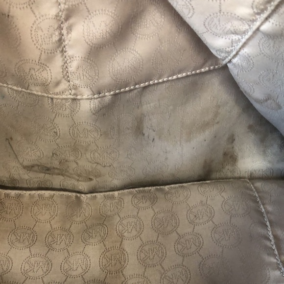 MICHAEL KORS brown saffiano leather large jet set travel tote. - Picture 14 of 15